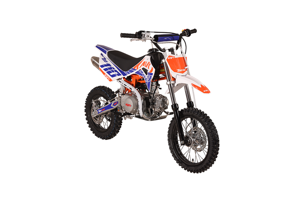 PIT BIKE KAYO 110cc TSD110 a marce semiautomatica RUOTE 14-12 - immagine 2