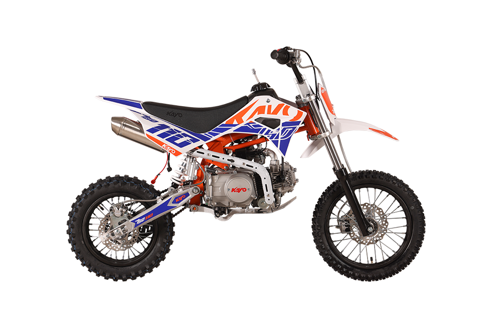 PIT BIKE KAYO 110cc TSD110 a marce semiautomatica RUOTE 14-12 - immagine 3