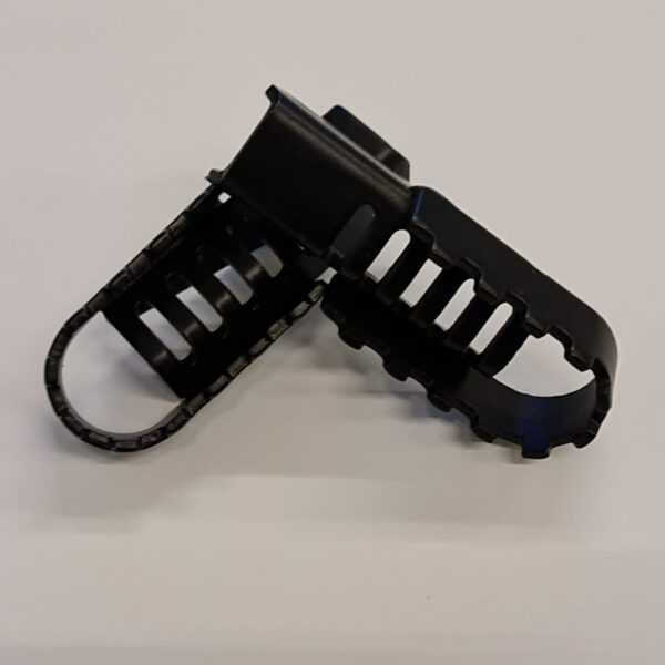 1CP COPPIA PEDALINE PEDANE POGGIAPIEDI MINICROSS RUOTE 10" POGGIA PIEDI
