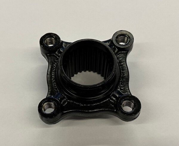 FLANGIA SUPPORTO DISCO FRENO E CORONA PER ASSE POSTERIORE QUAD KAYO AY70 70CC