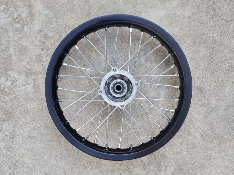 CERCHIO ALLUMINIO POSTERIORE KAYO 14" KRZ170 RACING 90/100-14 - pit bike bse per gomme copertone