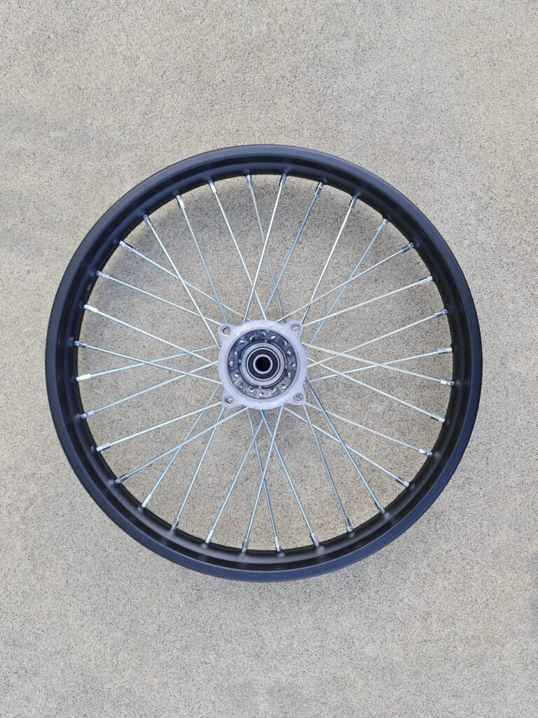CERCHIO ALLUMINIO ANTERIORE KAYO 17" KRZ170 RACING 70/100-17 - pit bike bse per gomme copertone
