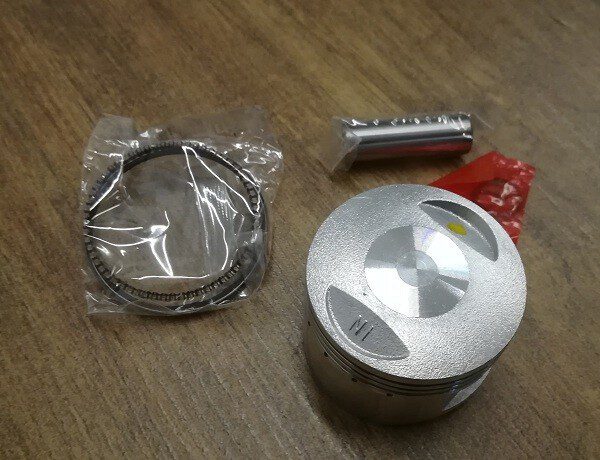PISTONE 52mm spinotto 14mm PIT BIKE 125CC - x motore cilindro