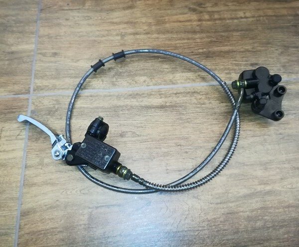set FRENI ANTERIORE BSE LEVA FRENO PIEGHEVOLE PINZA INTERASSE 42mm