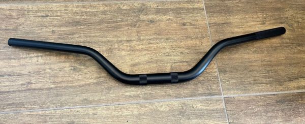 MANUBRIO 28mm KAYO KRZ170 190 RACING ANTRACITE NERO - pit bike cross piega media