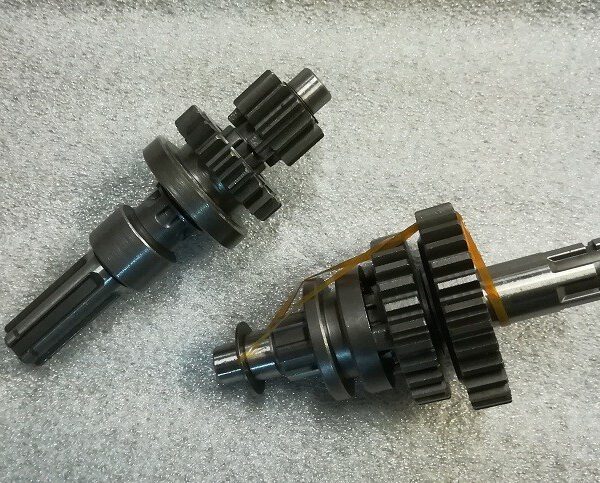 CAMBIO COMPLETO YX 125cc 125 SEMIAUTOMATICO INGRANAGGI ALBERO PRIMARIO E SECONDARIO BLOCCO MOTORE QUAD KAYO