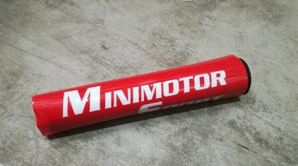 PARACOLPI SPUGNA MANUBRIO ROSSO QUAD ATV 125 SPORT miniquad 110