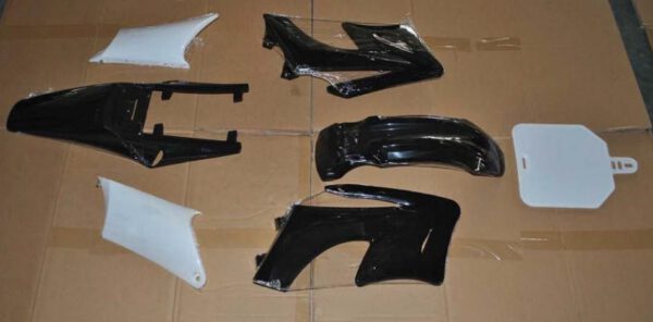 KIT PLASTICHE PIT BIKE carene ORION EASY - nere cross minicross 4 tempi