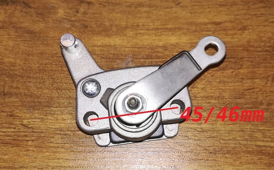 PINZA MINIMOTO VECCHIO TIPO A STOCK PASTIGLIE FRENI DISCO