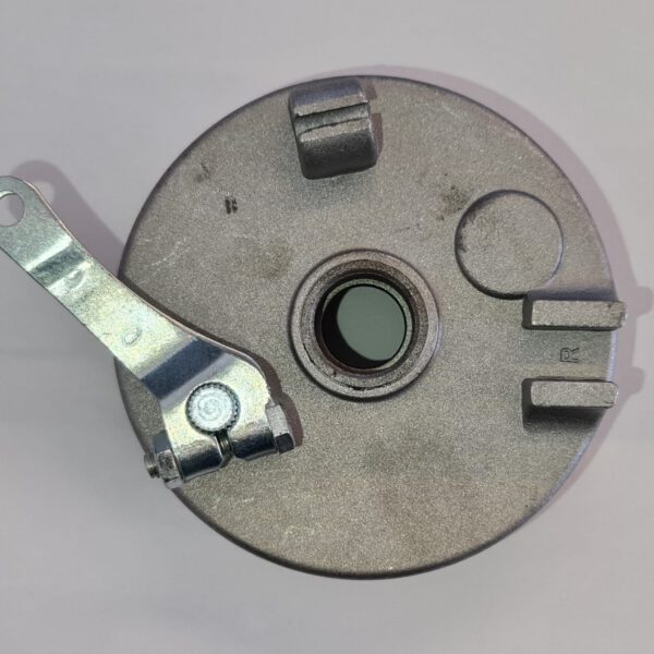 1PZ GANASCIA DESTRA 8" MASSETTE FRENI GANASCE ANTERIORI MOZZO RUOTA CERCHIO QUAD MINIQUAD TAMBURO