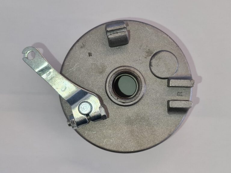 1PZ GANASCIA DESTRA 8" MASSETTE FRENI GANASCE ANTERIORI MOZZO RUOTA CERCHIO QUAD MINIQUAD TAMBURO
