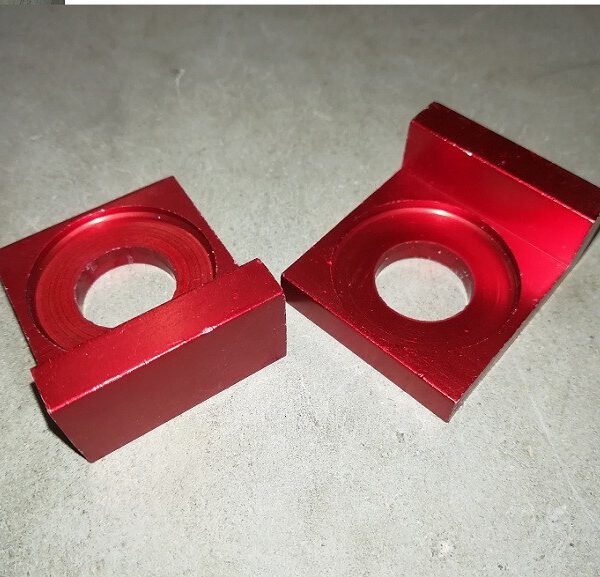 CP TIRANTI CATENA FORO DA 12mm CNC ROSSI RUOTA PIT BIKE KAYO KRZ TIRANTE