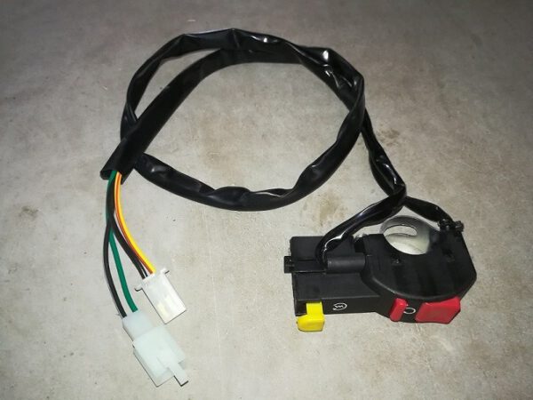 INTERRUTTORE SPEGNIMENTO + PULSANTE ACCENSIONE PIT BIKE 4 TEMPI TASTI