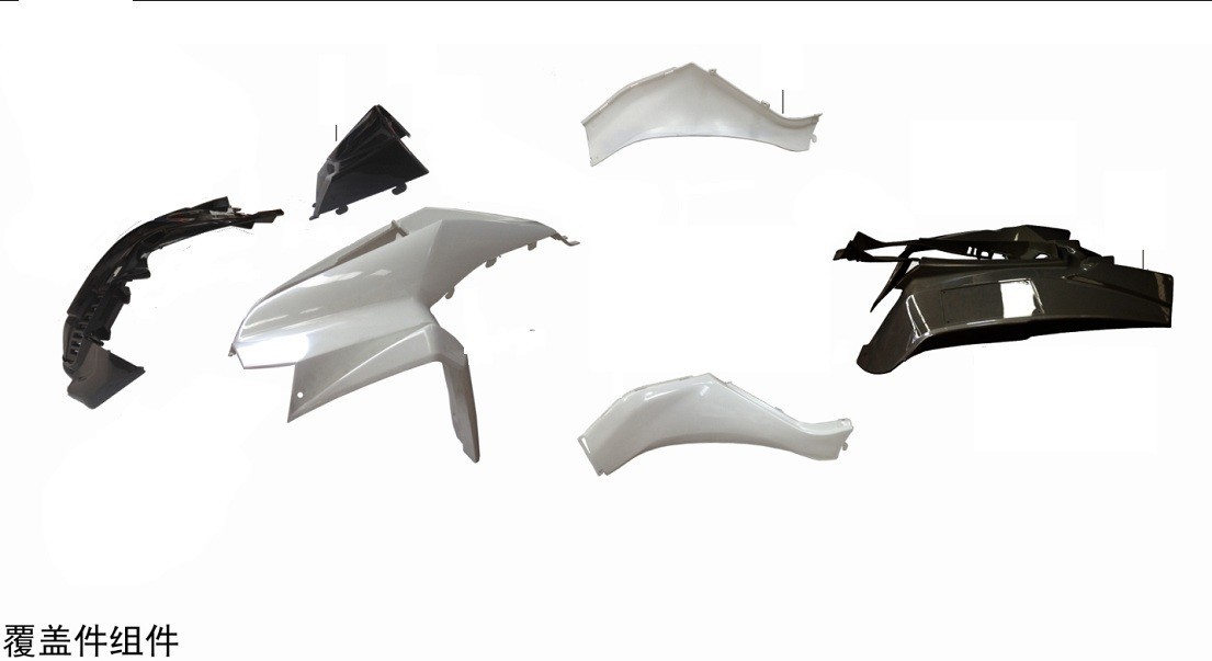 SET PLASTICHE QUAD KAYO TOR250 250cc - ESCLUSO PORTAFANALI
