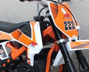 kit completo PLASTICHE CARENE MINICROSS FALCO - minimoto cross
