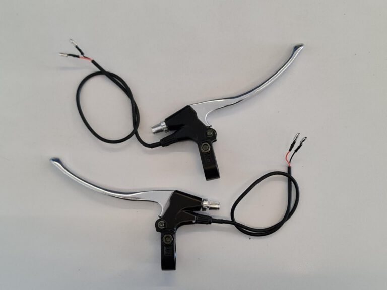1CP LEVE FRENO VERSIONE A TAMBURO GANASCE - bici elettrica scooter sky II tipo z-tech