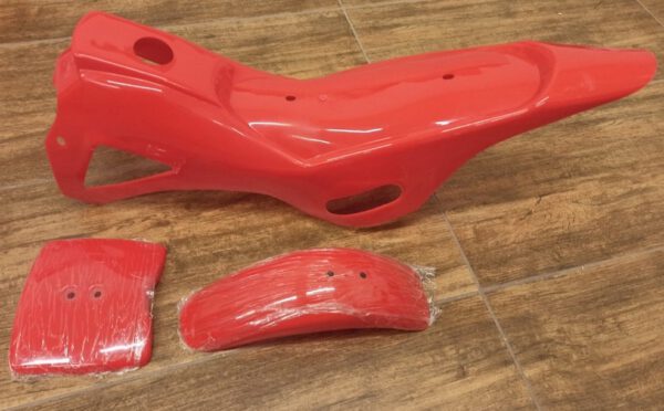 CARENE MINICROSS 8" - plastiche minimoto parafango codone portanumero