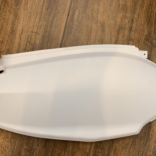 PLASTICA POSTERIORE DESTRA BIANCA NERO GRIGIO-SCOOTER ELETTRICO SKY II REVENGE