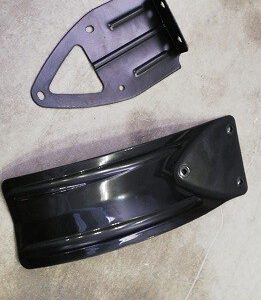 STAFFA SOTTOSELLA PIT BIKE PROTEZIONE AMMORTIZZATORE PARAFANGO