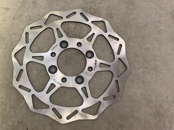 DISCO FRENO ANTERIORE  MARGHERITA PER CROSS KAYO K2 250 CC DIAMETRO 24