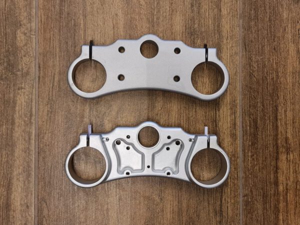 piastre inferiori e superiori manubrio kayo cross k2