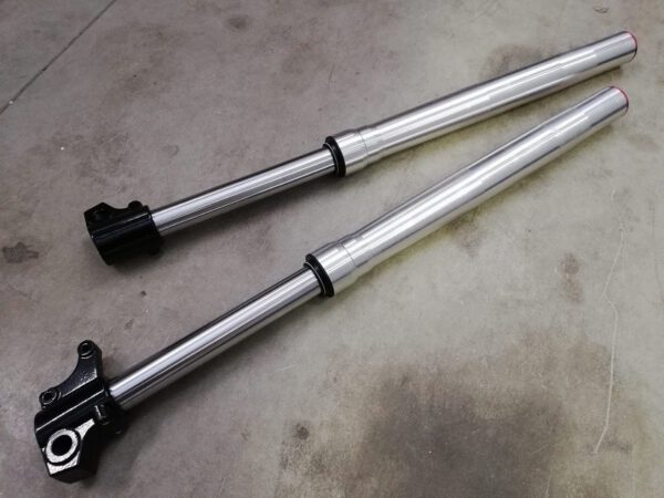 1CP FORCELLE ANTERIORI PIT BIKE KAYO TT125 TD125 TT140 TD160 TT160 TT170 75cm 125 140 170 FORCELLA STELI STELO