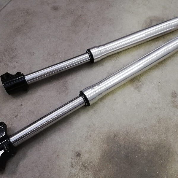 1CP FORCELLE ANTERIORI PIT BIKE KAYO TT125 TD125 TT140 TD160 TT160 TT170 75cm 125 140 170 FORCELLA STELI STELO