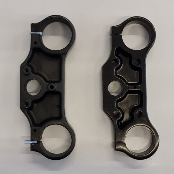 COPPIA PIASTRE STERZO PIT BIKE KAYO TT140 TT125 TT170