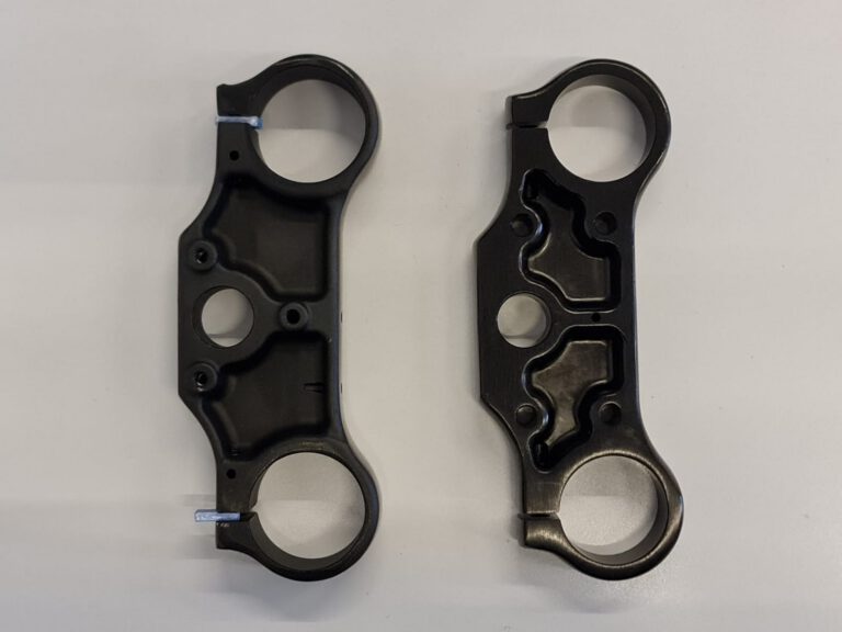COPPIA PIASTRE STERZO PIT BIKE KAYO TT140 TT125 TT170