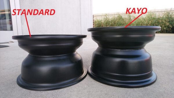 01Pz CERCHIO KAYO PER GOMMA 19X7.00-8 ANTERIORE ATV QUAD 125cc COPERTONE GOMME