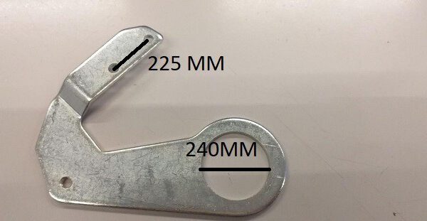 supporto pinza miniquad raptor 49cc