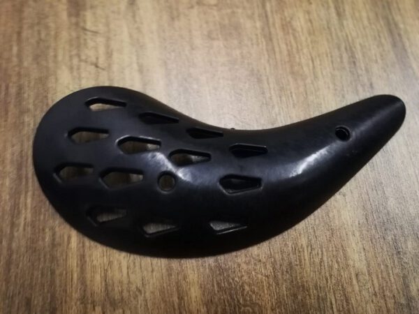 COPRI MARMITTA PER MINIMOTO MINICROSS MINIQUAD fori fissaggio distanza 9.7 cm