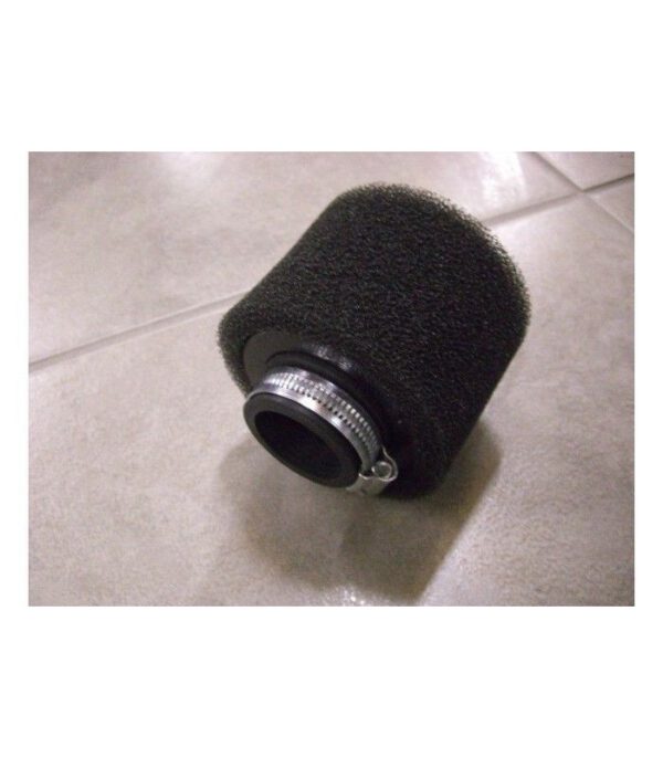 FILTRO IN SPUGNA dritto 35mm per carburatore mikuni 16 19 pit bike cross quad 4 tempi aria lavabile