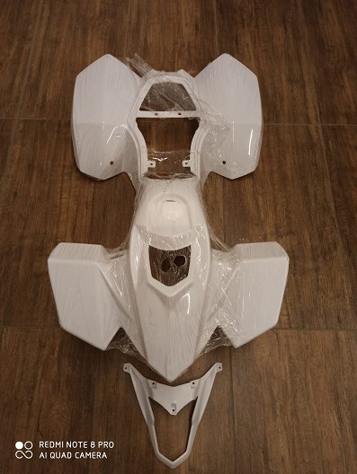CARENE PLASTICHE MINIQUAD FOX XXL ESCLUSO PEDANE FANALI
