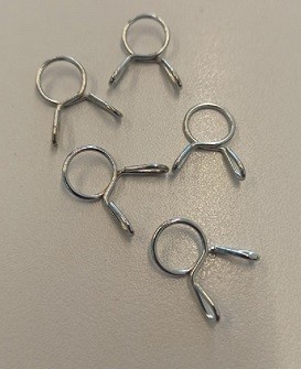 5PZ FASCETTA STRINGI TUBO BENZINA CARBURATORE SERBATOIO