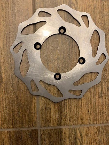 DISCO FRENO 18cm MORINI ATTACCO 6.6cm X 7cm anteriore posteriore tipo lem