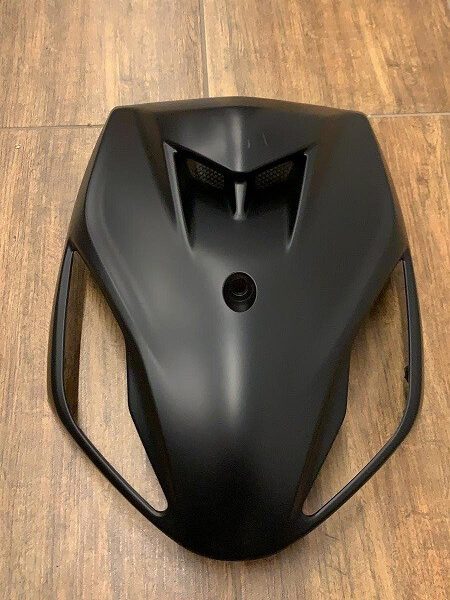 PLASTICA SCUDO ANTERIORE NERO-SCOOTER ELETTRICO SKY II REVENGE