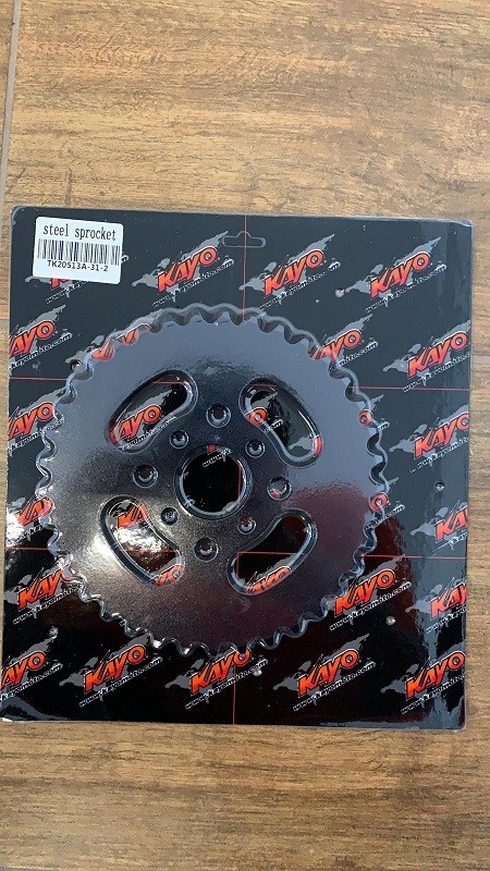 CORONA 37 DENTI PASSO 530 PER QUAD KAYO AU180 A180 180cc