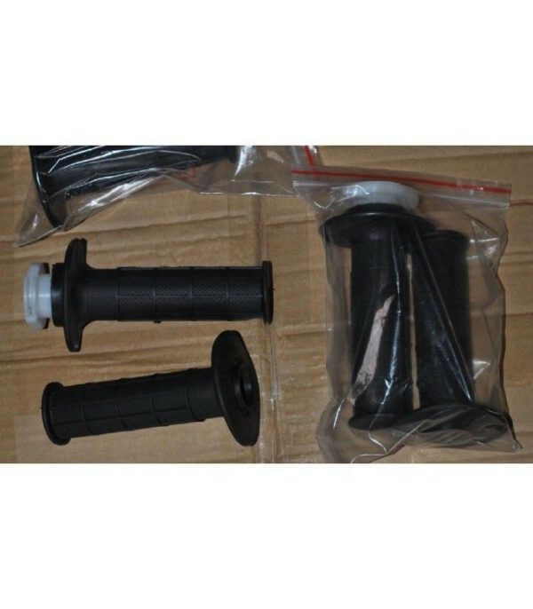 MANOPOLE ORION DESTRA SINISTRA COMPLETA DI ACCELERATORE COME FOTO PIT BIKE MINICROSS