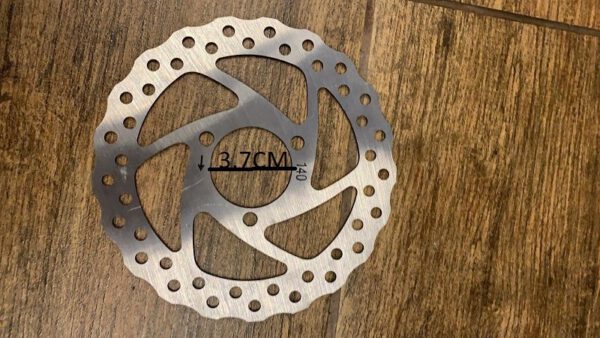 DISCO DA 14 CM POSTERIORE PER  MONOPATTINO ELETTRICO CHAOS 48V 1600W RUOTE 6.5