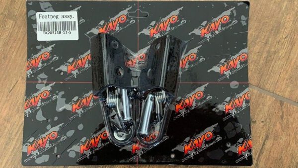 SUPPORTO+ PEDALINE PER PIT BIKE KAYO TSD 90 TSD 110
