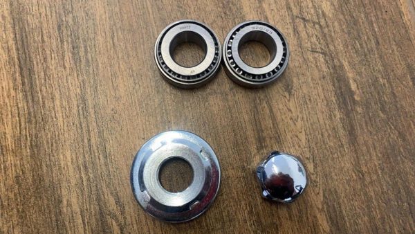 BULLONI CUSCINETTI SERIE STERZO MINICROSS MORINI COMPLETA CALOTTE GHIERA SFERE MANUBRIO MORINI CUSCINETTI D. INTERNO 22 E 23