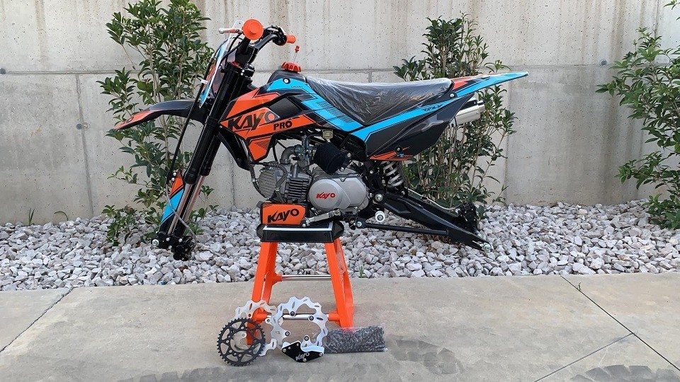 MOTARD / CROSS KAYO TD160 - PIT BIKE 160CC 4 TEMPI
