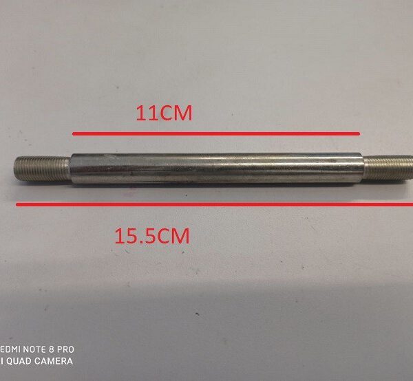 PERNO RUOTA  ANTERIORE MINIMOTO DIAMETRO 12  LUNGHEZZA 15.5 CM