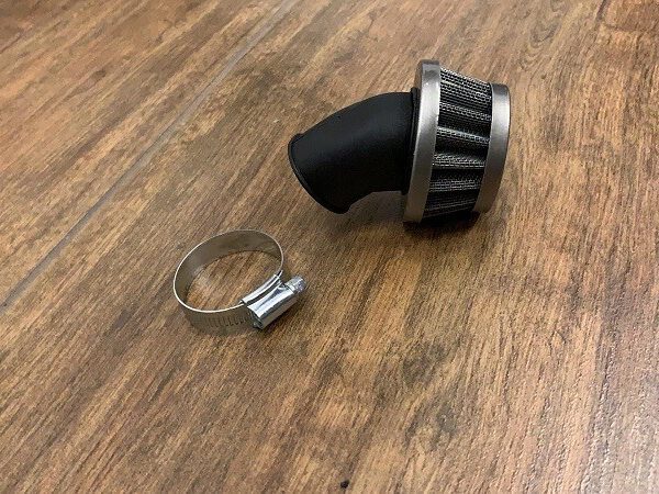 FILTRO ARIA 45° PER MINIQUAD  QUAD 110 ATV 125 35mm
