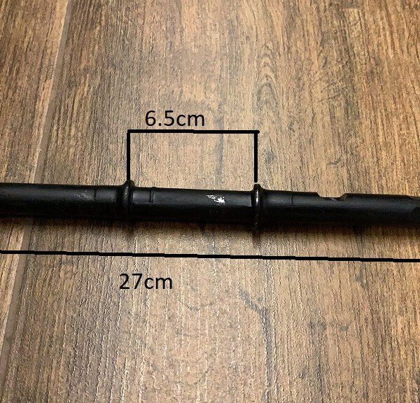 PERNO PEDALI CENTRALE 27 CM BICI ELETTRICA SCOOTER SKY II