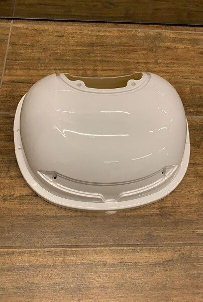 PLASTICA SUPERIORE PORTAPACCHI BAULETTO POSTERIORE - bici elettrica scooter sky II revenge