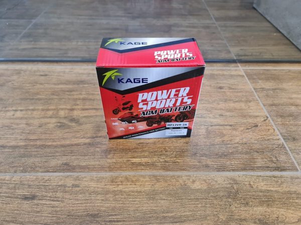 BATTERIA 9Ah 12V QUAD MINIQUAD PITBIKE MOTO SCOOTER TECNOLOGIA AGM MF12V9 - 2A