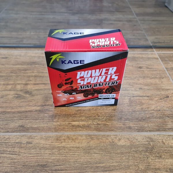 BATTERIA 9Ah 12V QUAD MINIQUAD PITBIKE MOTO SCOOTER TECNOLOGIA AGM MF12V9 - 2A