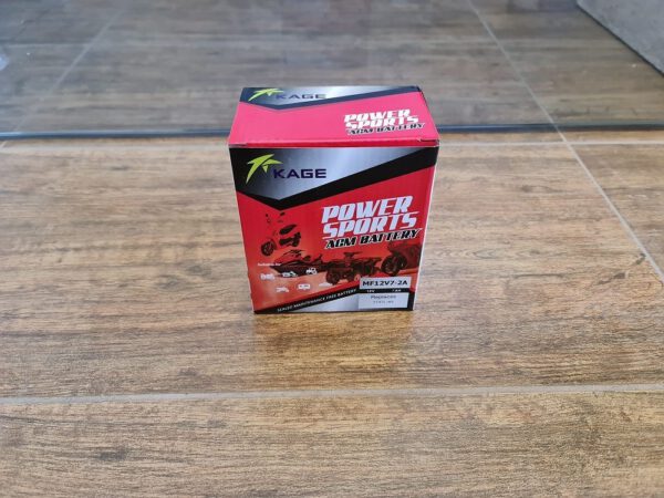 BATTERIA 7Ah 12V QUAD MINIQUAD PITBIKE MOTO SCOOTER TECNOLOGIA AGM MF12V7 - 2A